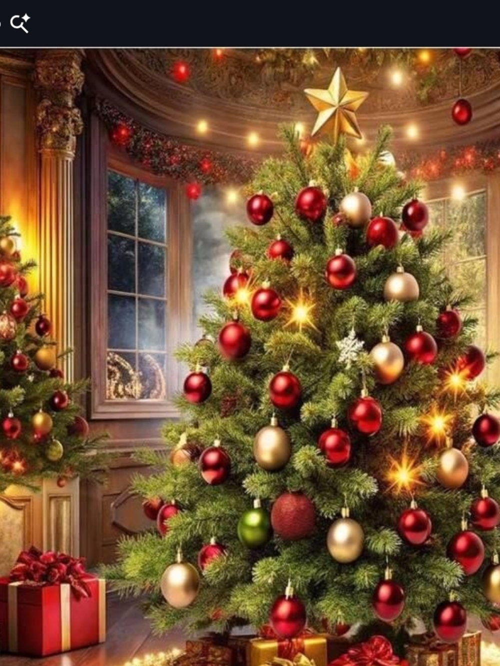 CHRISTMAS BACKDROP 7X5FT